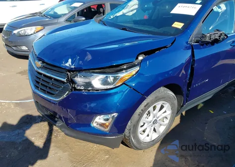 2020 Chevrolet Equinox Fwd Lt 1.5L Turbo из США, поврежденный, VIN 3GNAXKEVXLL250263